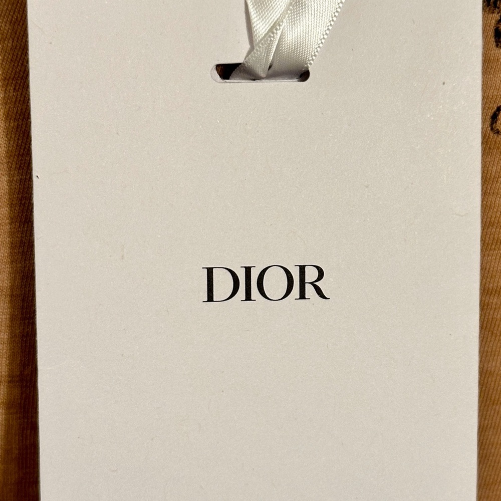 DIOR NWT T-Shirt Linen/Cotton Pink Beige T-shirt SZ:XS RETAIL $820 - Picture 6 of 10